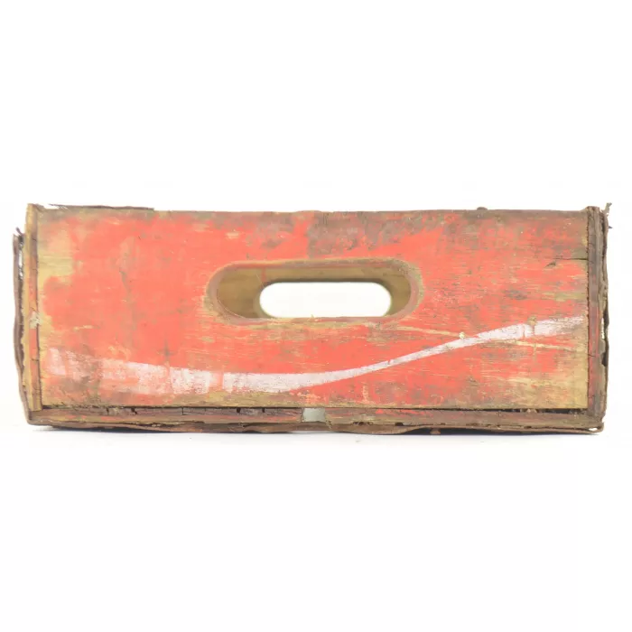 Coca Cola Crate - Red Wooden Coke Carrier - 1974 Chattanooga