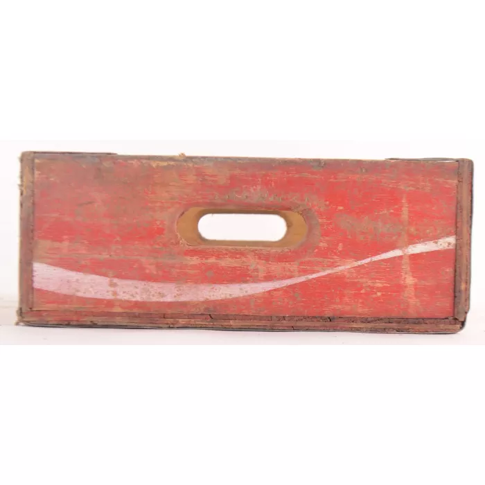 Coca Cola Crate - Red Wooden Coke Carrier - Southern Wooden Box Inc. Arkansas