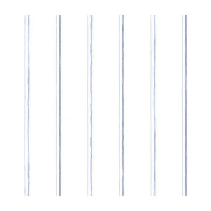 Thin Stripe Wallpaper Blue, Light Blue Norwall Wallcovering PP35501
