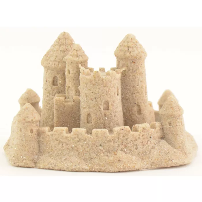 SAND-DECO Sand Castle With Moat Figurine MTCS02 - 2.25" Tall