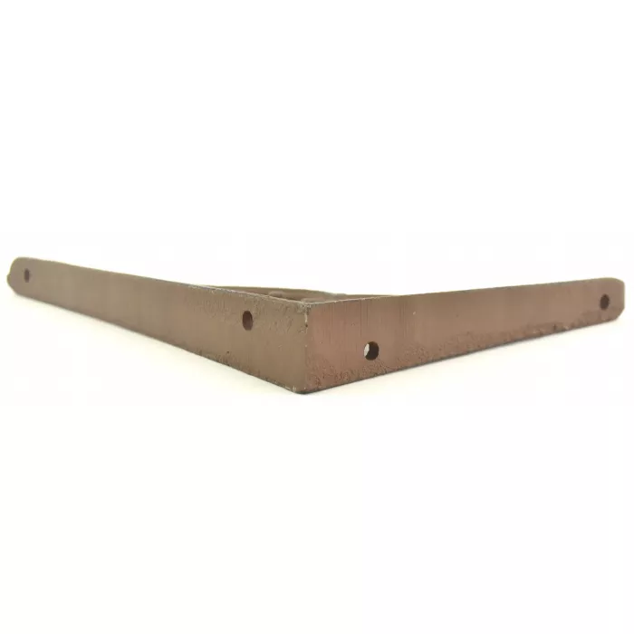 Wall Shelf Bracket - Ornate Lattice Pattern - Cast Iron - 6.625" Long