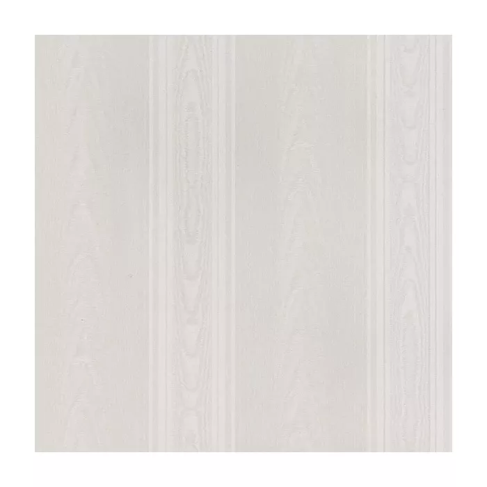 Medium Moiré Stripe Wallpaper Light Grey Norwall Wallcovering SK34731