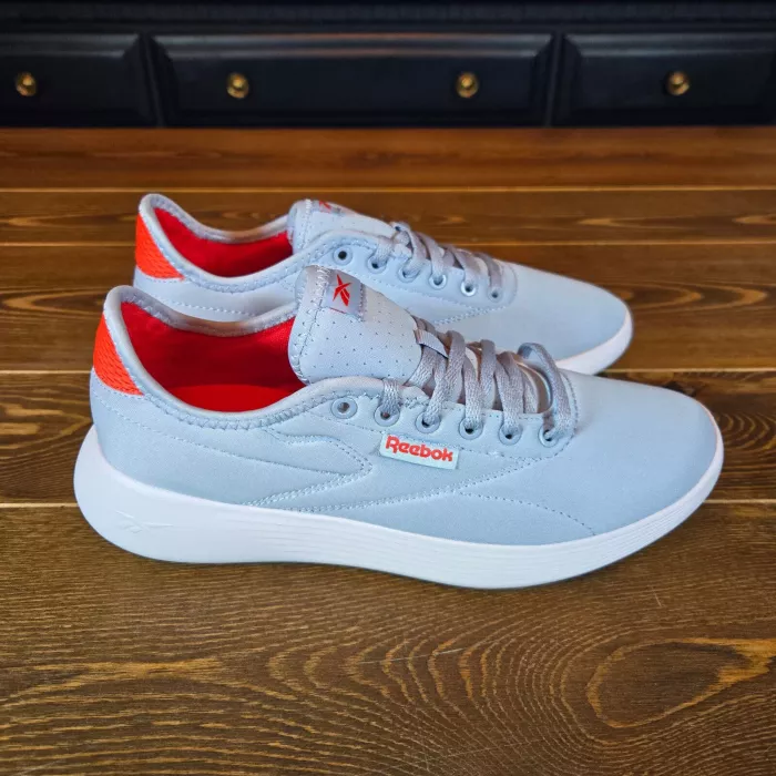 Reebok Active Lite Women's Shoes  Sz 8 Sneakers Pale Blue Vector Red White