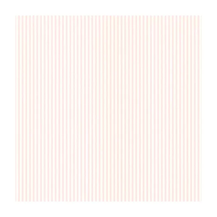 Ticking Stripe Wallpaper Cream, Pink Norwall Wallcovering PR33803