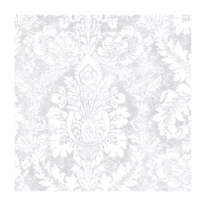 Valentine Damask Wallpaper Grey Norwall Wallcovering AB42424