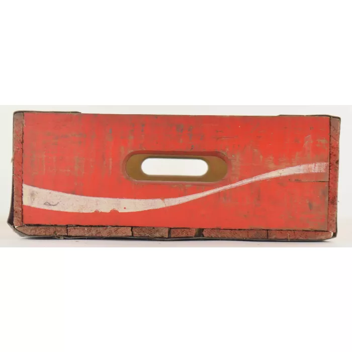 Coca Cola Crate - Red Wooden Coke Carrier - 1978 Temple Chattanooga