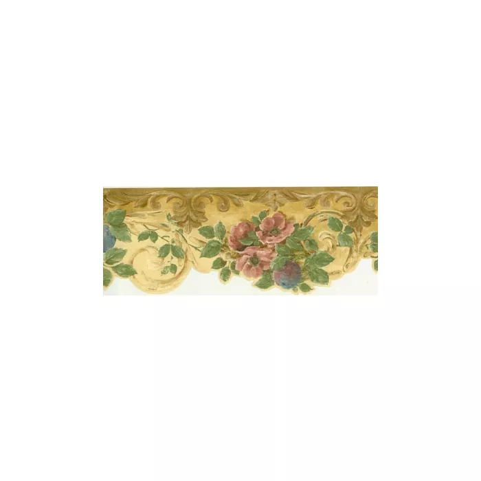 Blue Berry Plant Wallpaper Border