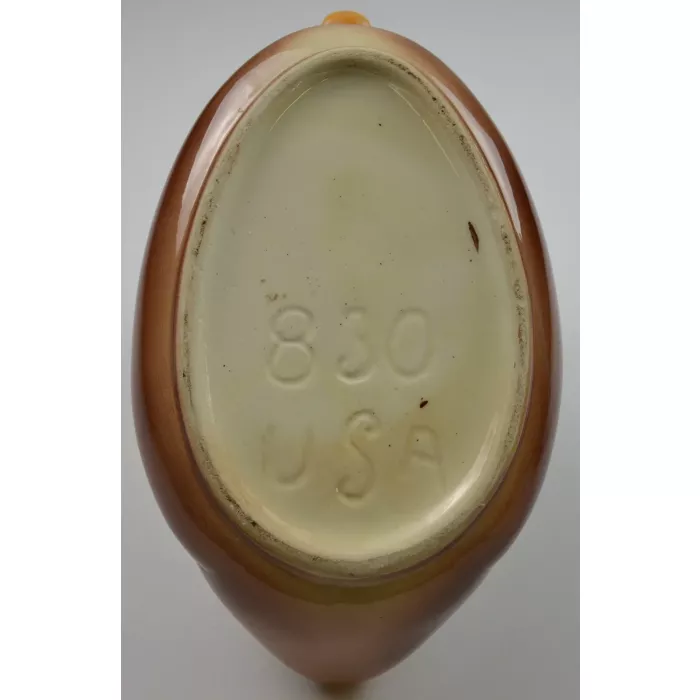 Mallard Duck Pottery Planter - Marked USA #830 - 5.5" Tall