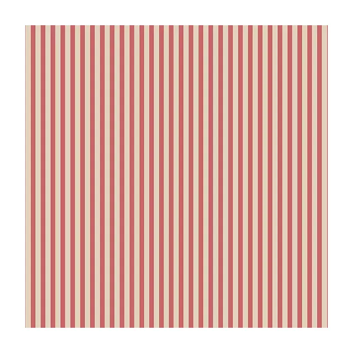 3mm Stripe Wallpaper Red, Cream Norwall Wallcovering FK34407