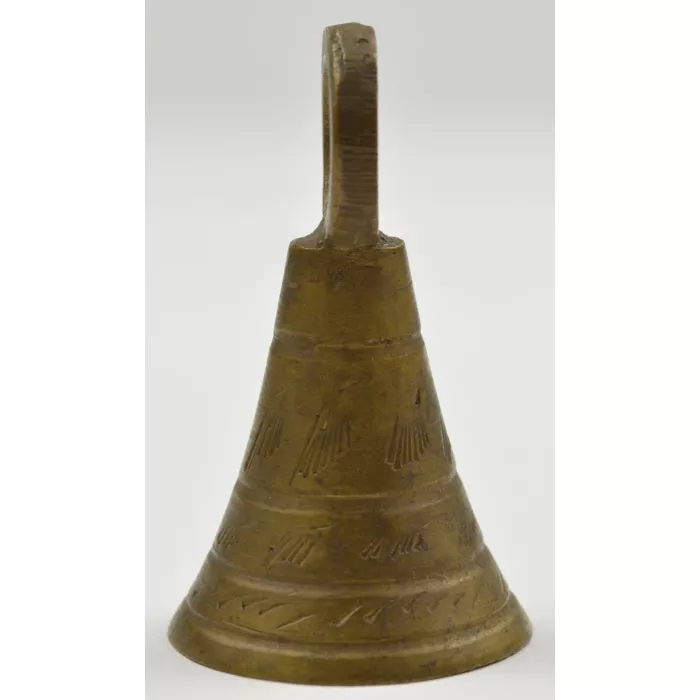 Vintage Decorative Collectible Brass Bell - 2.375" Tall