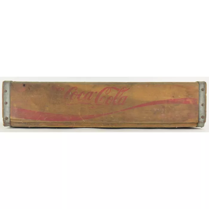 Coca Cola Crate - Wood Grain Wooden Coke Carrier