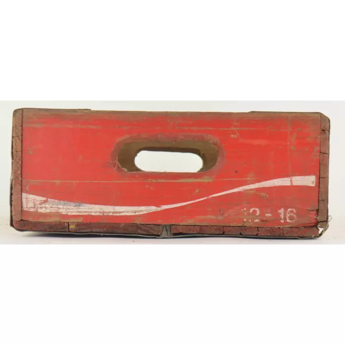 Coca Cola Crate - Red Wooden Coke Carrier