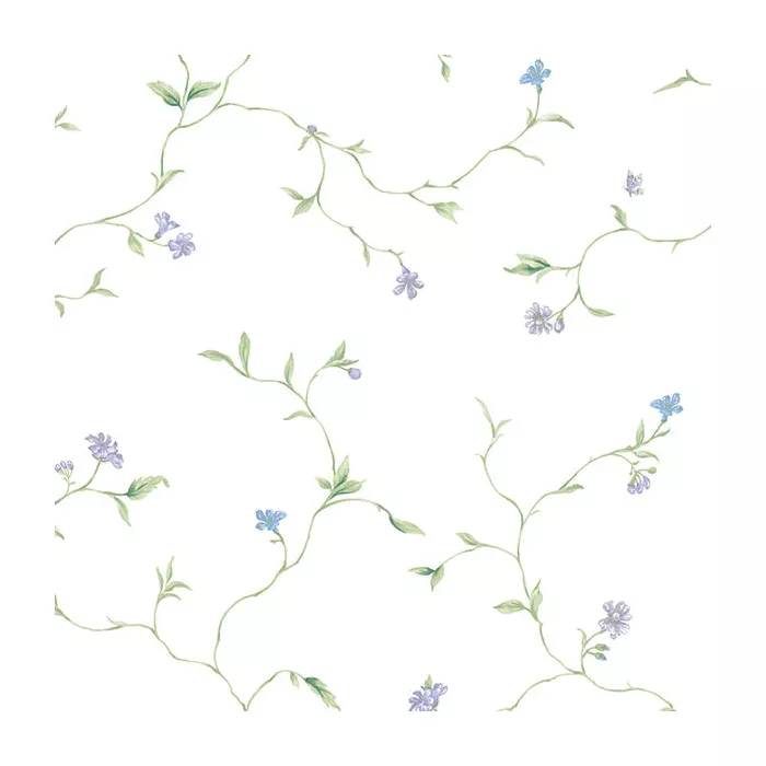 Small Trail Wallpaper Purple, Blue, Green Norwall Wallcovering KV27403