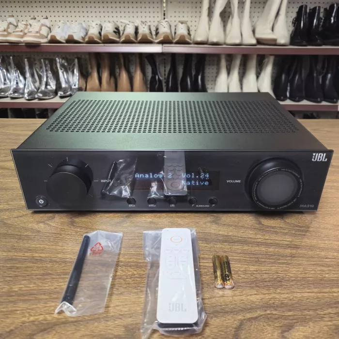 JBL MA310 5.2 Channel 4K AV Bluetooth Receiver JBLMA310BLKAM