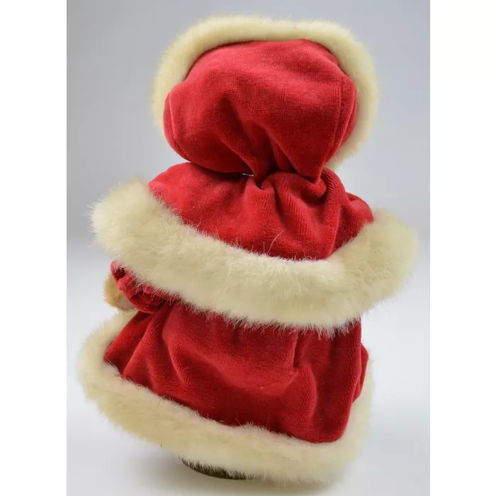 Boyds Bears Plush Teddy Bear - Bailey - Dressed In Santa Outfit - 9.5" Tall