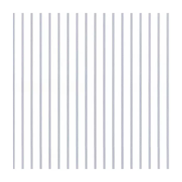 Ticking Stripe Wallpaper Light Blue, White Norwall Wallcovering SY33929
