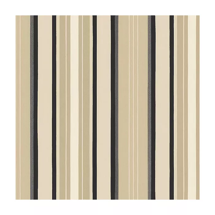Textured Stripe Wallpaper Beige, Cream, Black Norwall Wallcovering TS28106