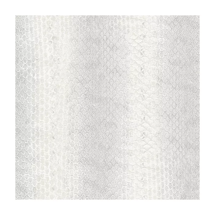 Light Grey, White Snakeskin Print Wallpaper Light Grey, White Norwall Wallcovering G67428