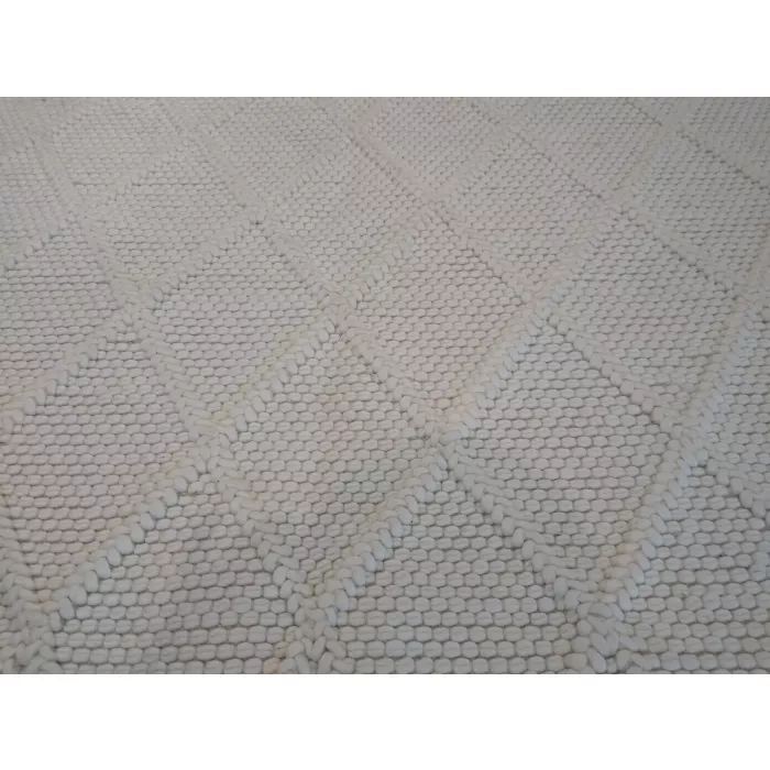 Ralph Lauren Natura Handwoven Ivory Area Rug - Rectangle 9ft x 12ft Wool & Viscose