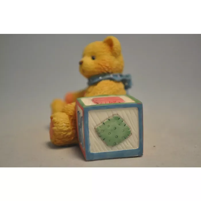 Cherished Teddies Bear with ABC "K" Block 158488K T is for Teddies