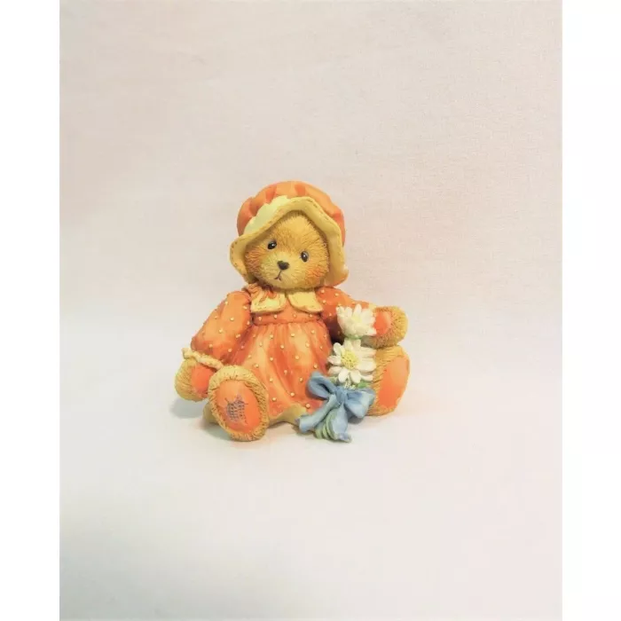 1993 Cherished Teddies Prudence "A Friend To Be Thankful For" Figurine #912808