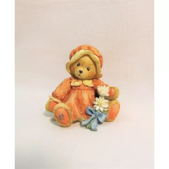 1993 Cherished Teddies Prudence "A Friend To Be Thankful For" Figurine #912808
