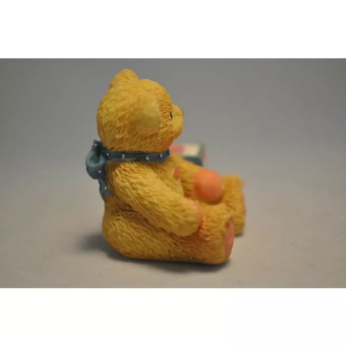 Cherished Teddies Bear with ABC "K" Block 158488K T is for Teddies