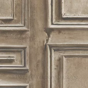 Wood Panel Wallpaper Brown Norwall Wallcovering LL36212
