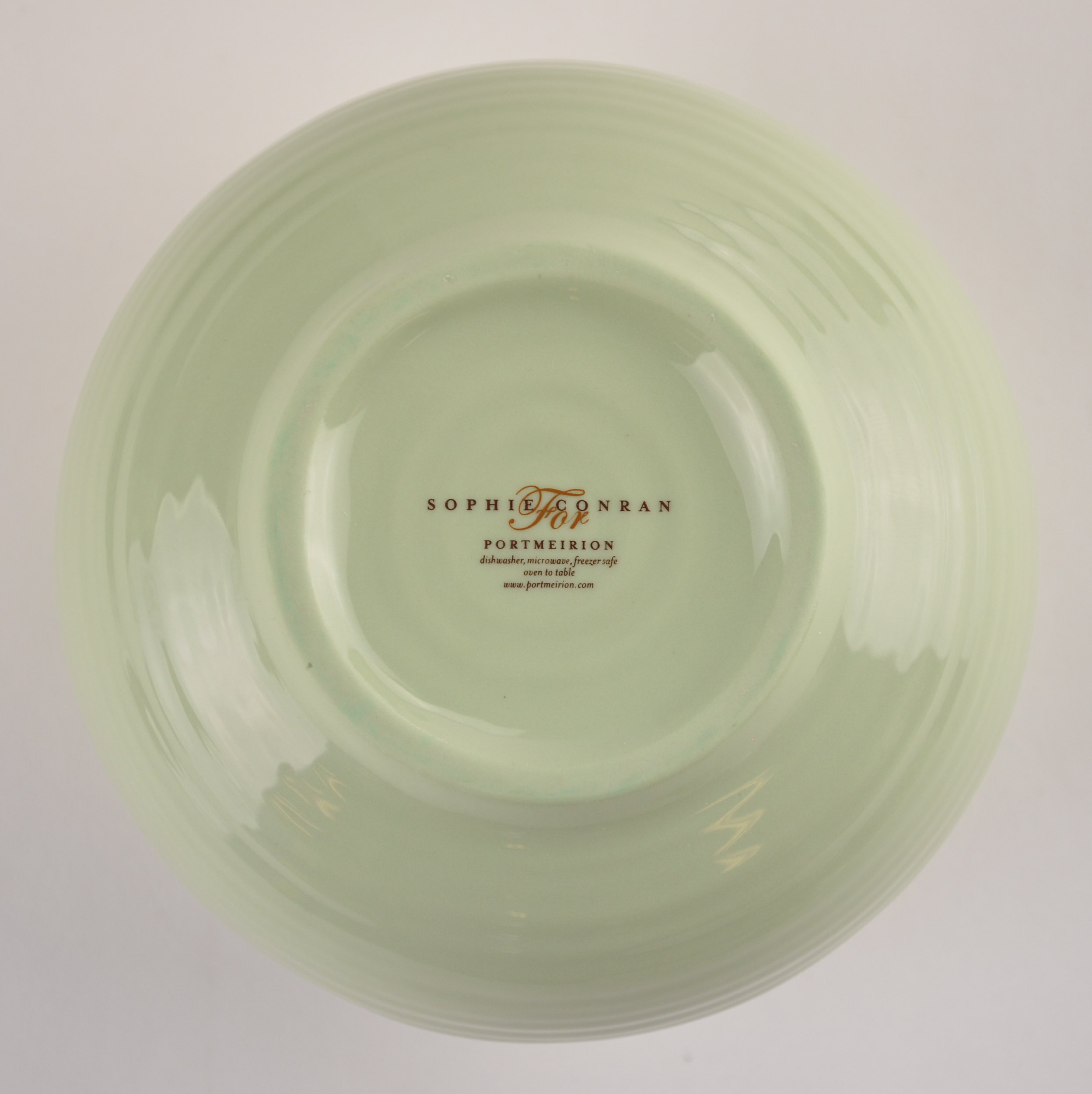 Portmeirion - Sophie Conran Sage Pattern - Covered Sugar Bowl