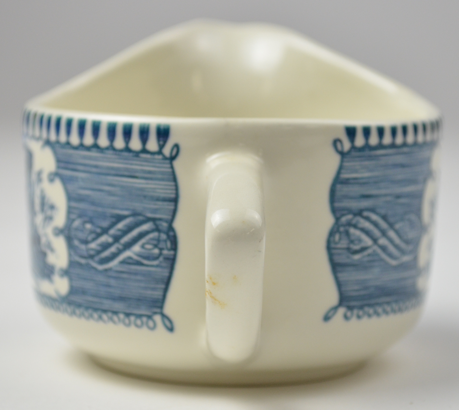 Royal - Currier & Ives Blue Pattern - Creamer Pitcher