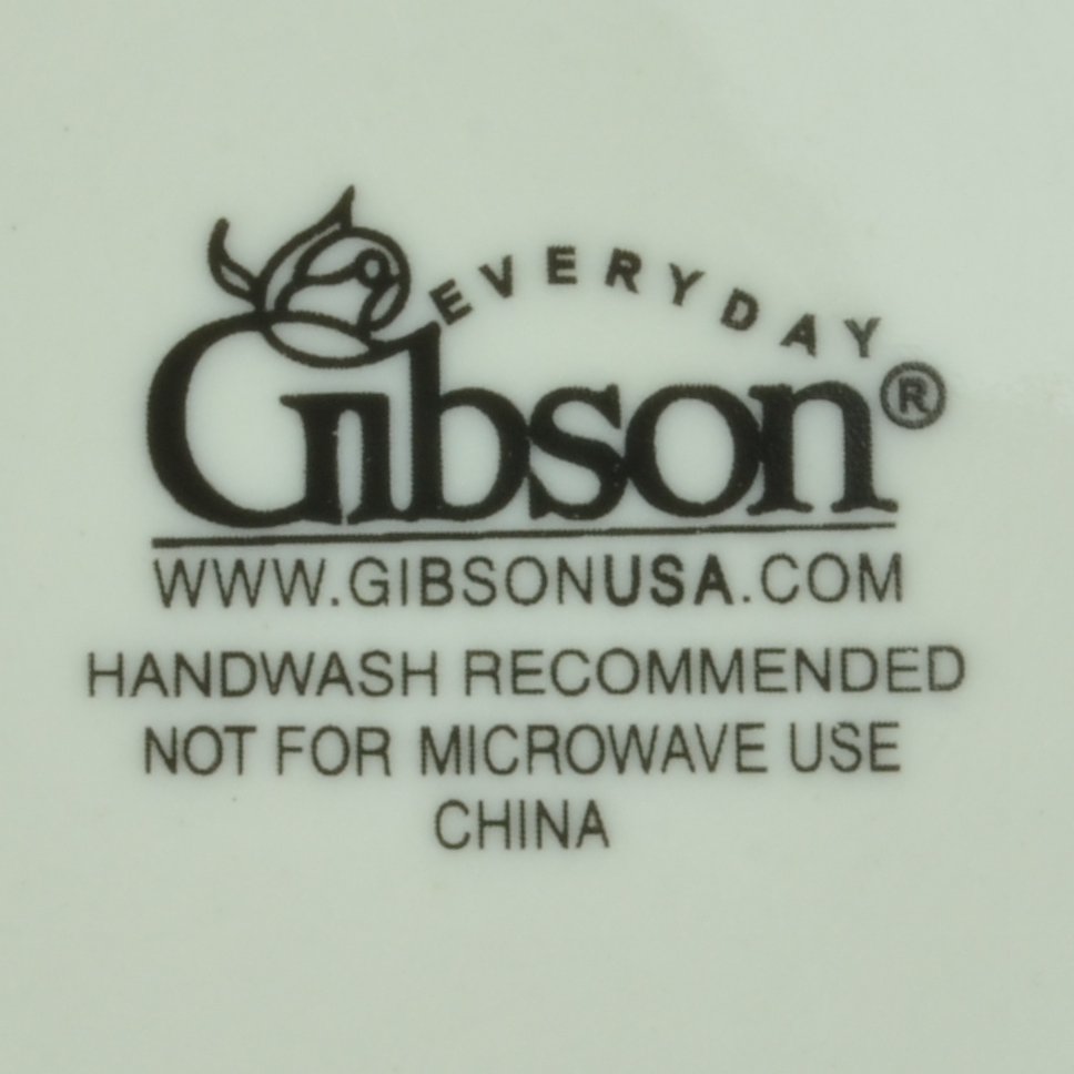Gibson Everyday - Essential Home - Platinum Band - Flat Cup Saucer