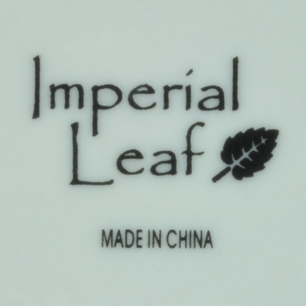 Imperial Leaf Pattern - Flat Cup Saucer - Made In China