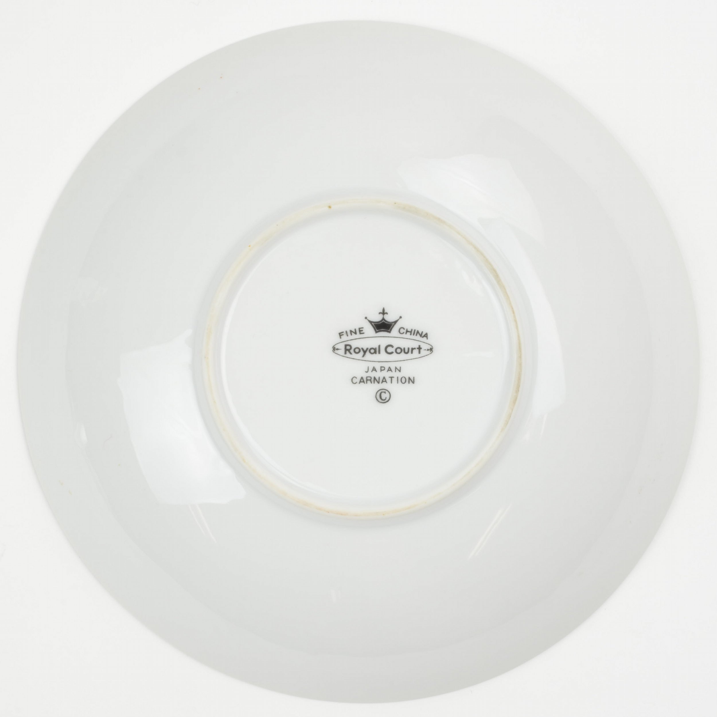 Royal Court - Carnation Pattern - Coupe Soup Bowl