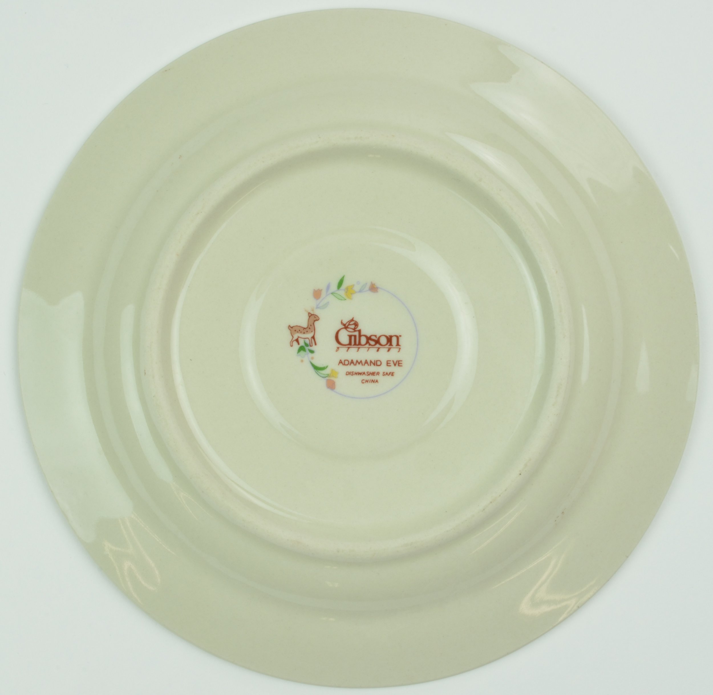 Gibson Designs - Adamand Eve - Flat Cup Saucer