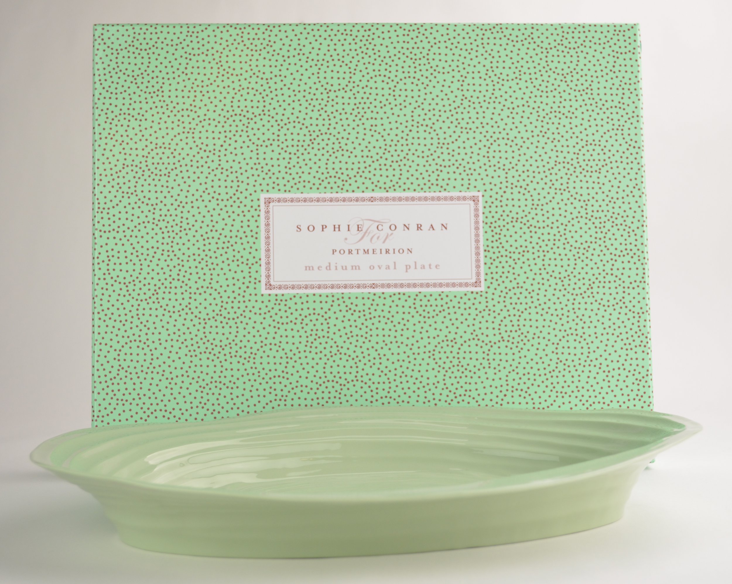 Portmeirion - Sophie Conran Sage Pattern - Medium Oval Platter