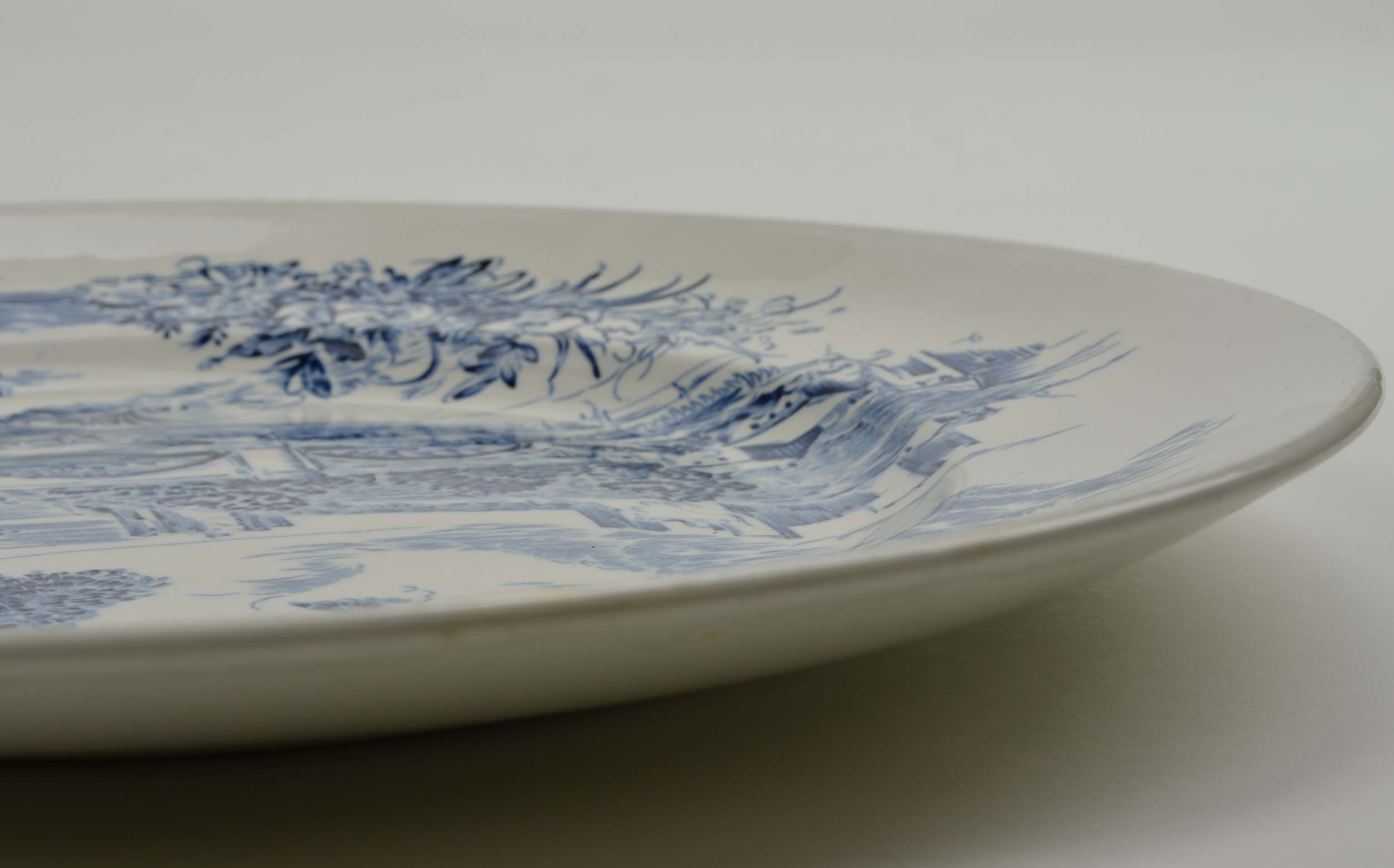 Wedgwood China - Countryside Blue Pattern - Dinner Plate