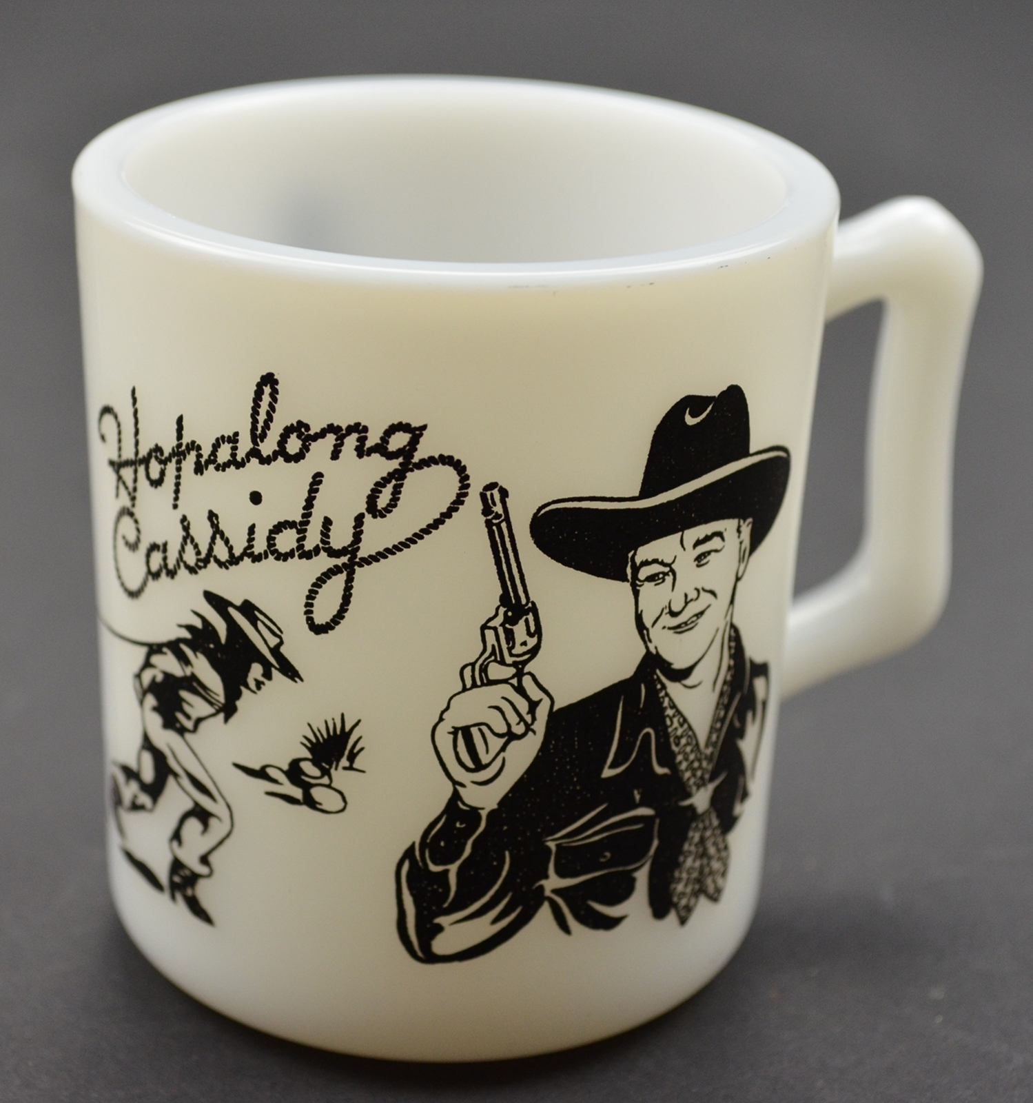Fire King Hopalong Cassidy Coffee Mug - Vintage Collectible
