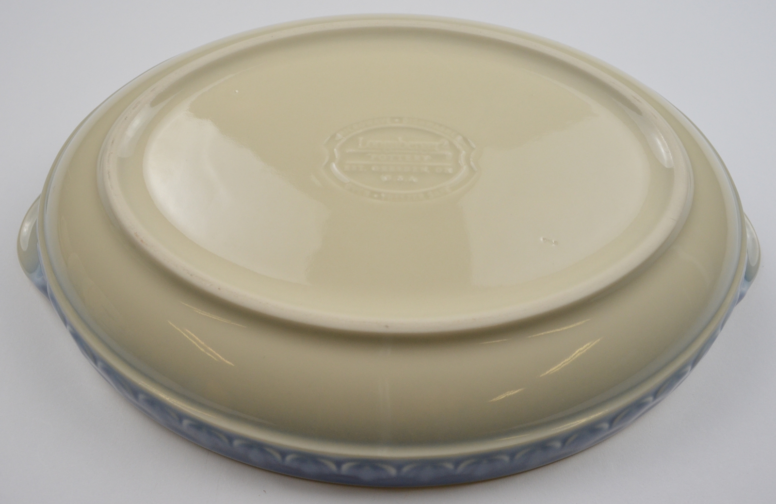 Longaberger - American Craft Cornflower Pattern - Oval Baker
