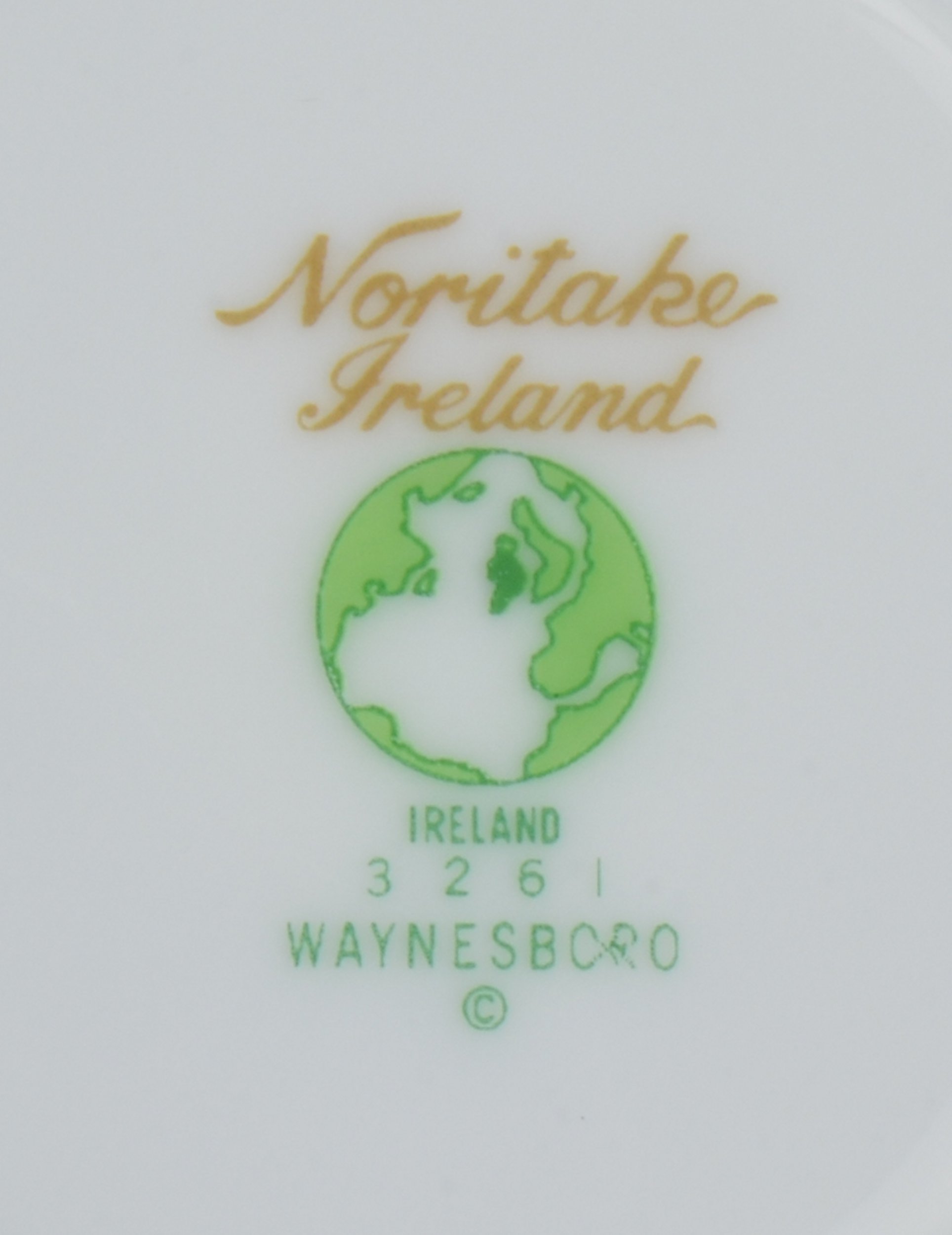 Noritake China - Waynesboro Pattern 3261 - Footed Cup Saucer