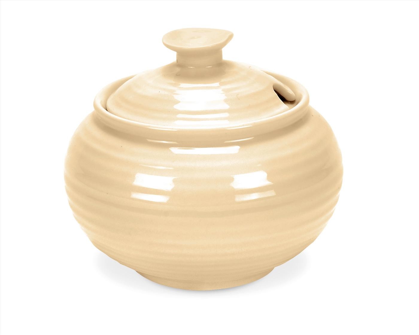 Portmeirion - Sophie Conran Biscuit Pattern - Covered Sugar Bowl