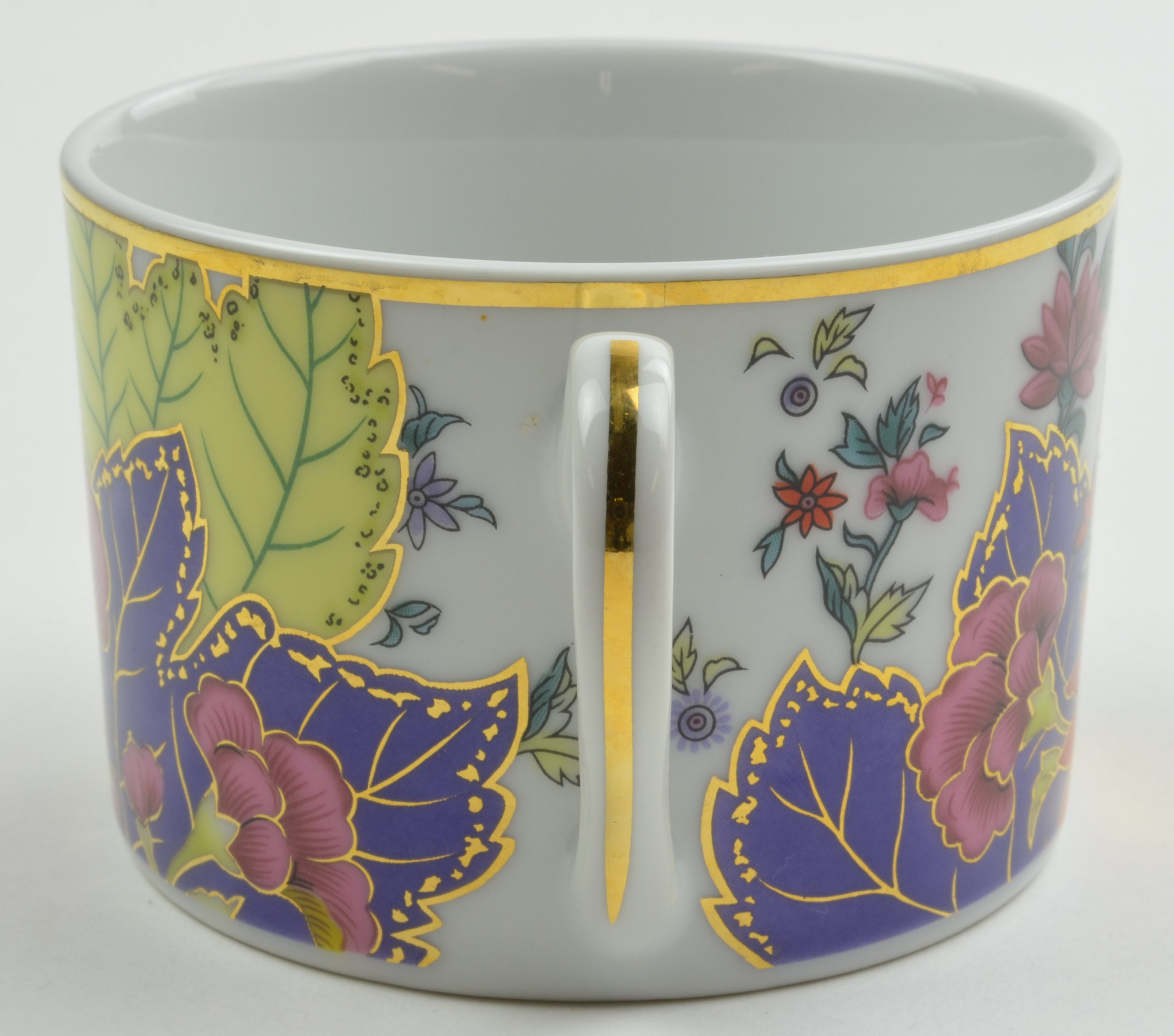 Imperial Leaf Pattern - Flat Cup - Made In China