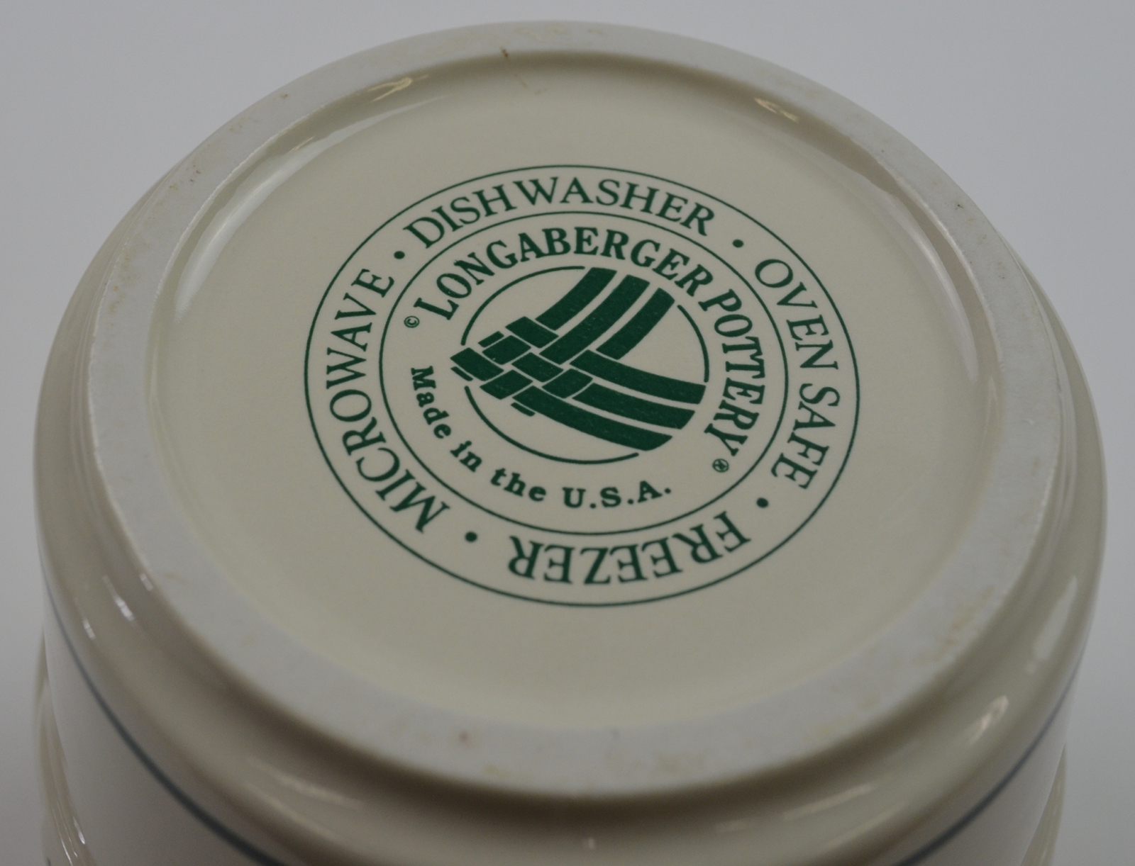 Longaberger Woven Traditions Heritage Green Canisters - Set Of Four