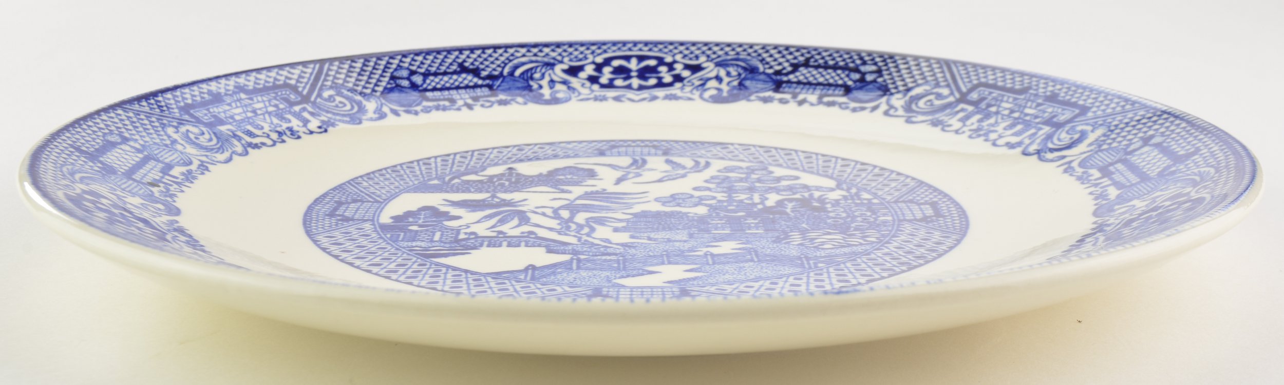 SCIO Pottery Company - Blue Willow - Dinner Plate