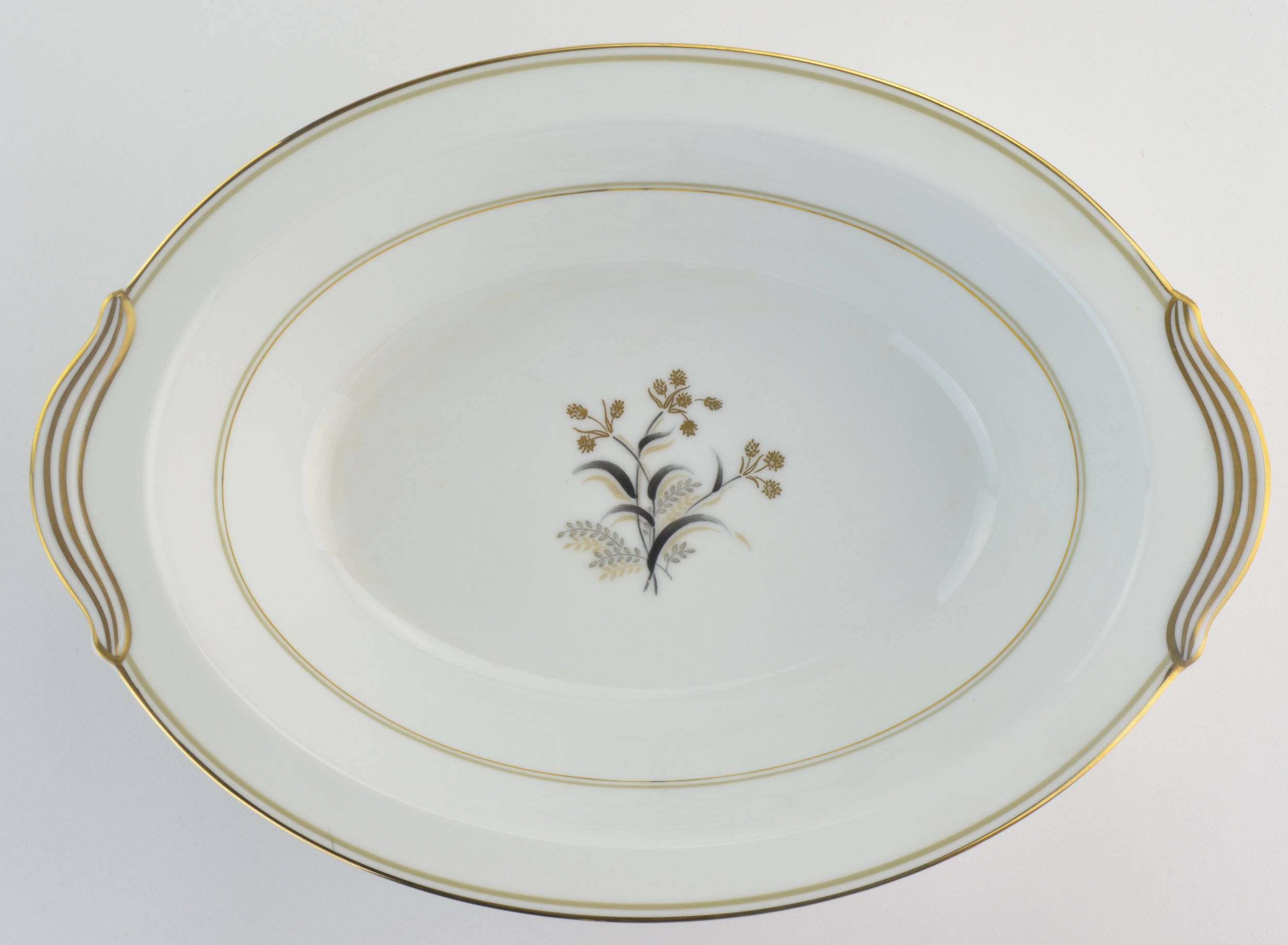 Noritake China - Winton Pattern 5521 - Oval Vegetable Bowl