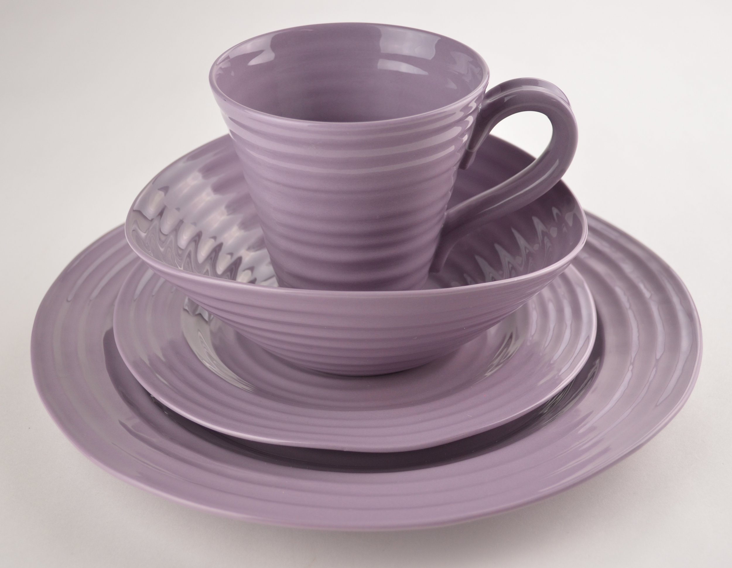 Portmeirion - Sophie Conran Mulberry Pattern - 4 Piece Place Setting